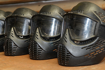 Image showing Paintball protective mask