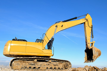 Image showing loader excavator