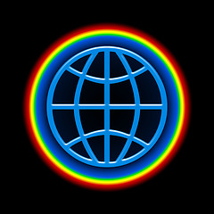 Image showing Global Rainbow