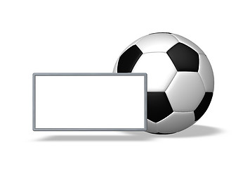 Image showing soccer card