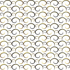 Image showing White Abstract Seamless Pattern