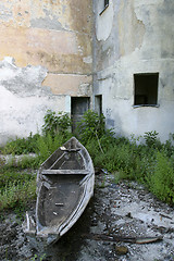 Image showing abandoned fishing boat