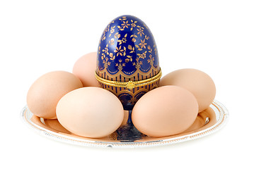 Image showing Easter eggs