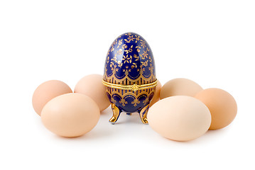 Image showing Easter eggs