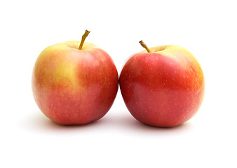 Image showing Two apples