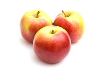 Image showing Three apples