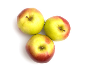 Image showing Three apples