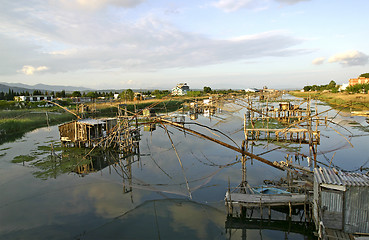 Image showing tradition fishing nets