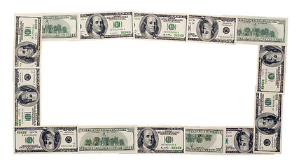 Image showing Dollar frame