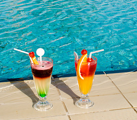 Image showing two cocktails