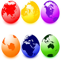 Image showing Easter eggs 