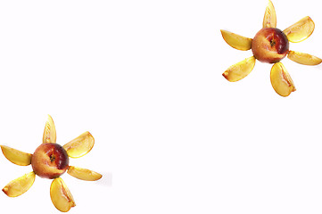 Image showing nectarine background