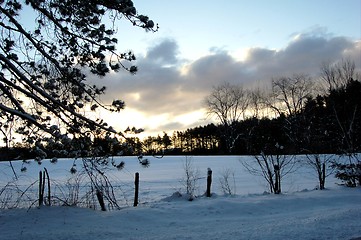 Image showing winter morning