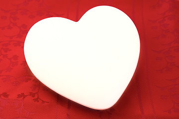 Image showing White heart