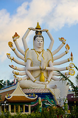 Image showing shiva statue on koh samui