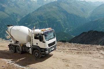 Image showing Mountain construction