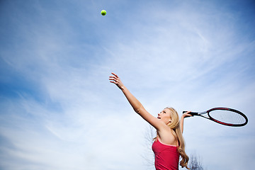 Image showing Tennis player