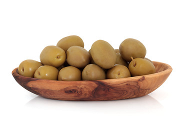 Image showing Green Olives