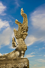 Image showing dragon made of stone