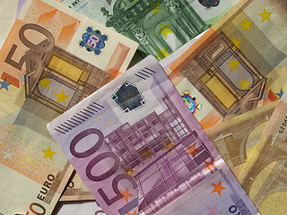 Image showing Euro note