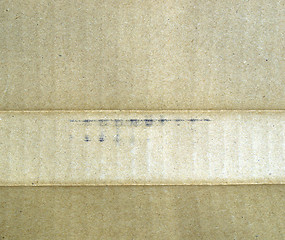 Image showing Corrugated cardboard