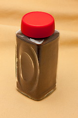 Image showing Instant coffee in glass bank-fragrant