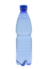 Image showing Bottle of water isolated on the white