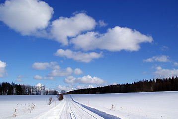 Image showing Beautiful Fair Weather Sky