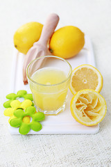 Image showing fresh lemon juice