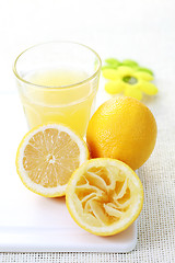 Image showing fresh lemon juice