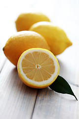 Image showing fresh lemon