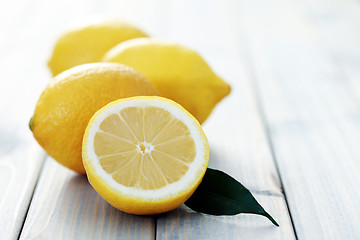 Image showing fresh lemon