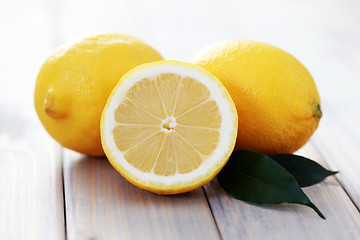 Image showing fresh lemon