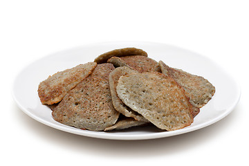 Image showing Pancakes on plate