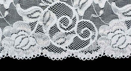 Image showing Decorative lace with pattern