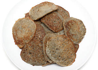 Image showing Pancakes on plate