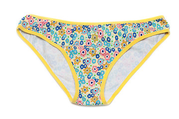 Image showing Feminine underclothes, color panties