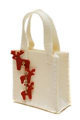 Image showing Gift bag from felt 