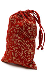 Image showing Red bag with gift