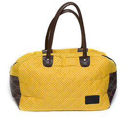 Image showing Yellow lady bag