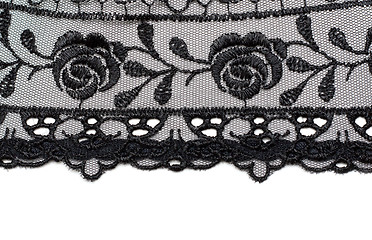 Image showing Decorative lace with pattern