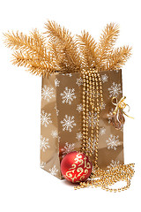Image showing Cristmas gift package
