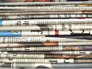 Image showing Newspapers