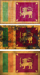Image showing Flag of Sri Lanka