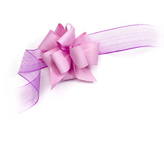 Image showing Pink ribbon