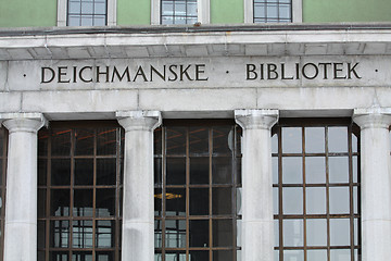 Image showing Deichmanske library