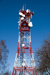 Image showing communication antenna