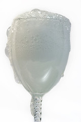 Image showing Foam in a glass