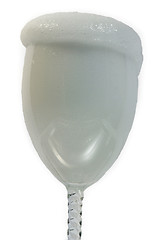 Image showing Foam in a glass