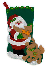 Image showing Christmas stocking